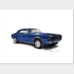 Chevy Camaro Posters and Art